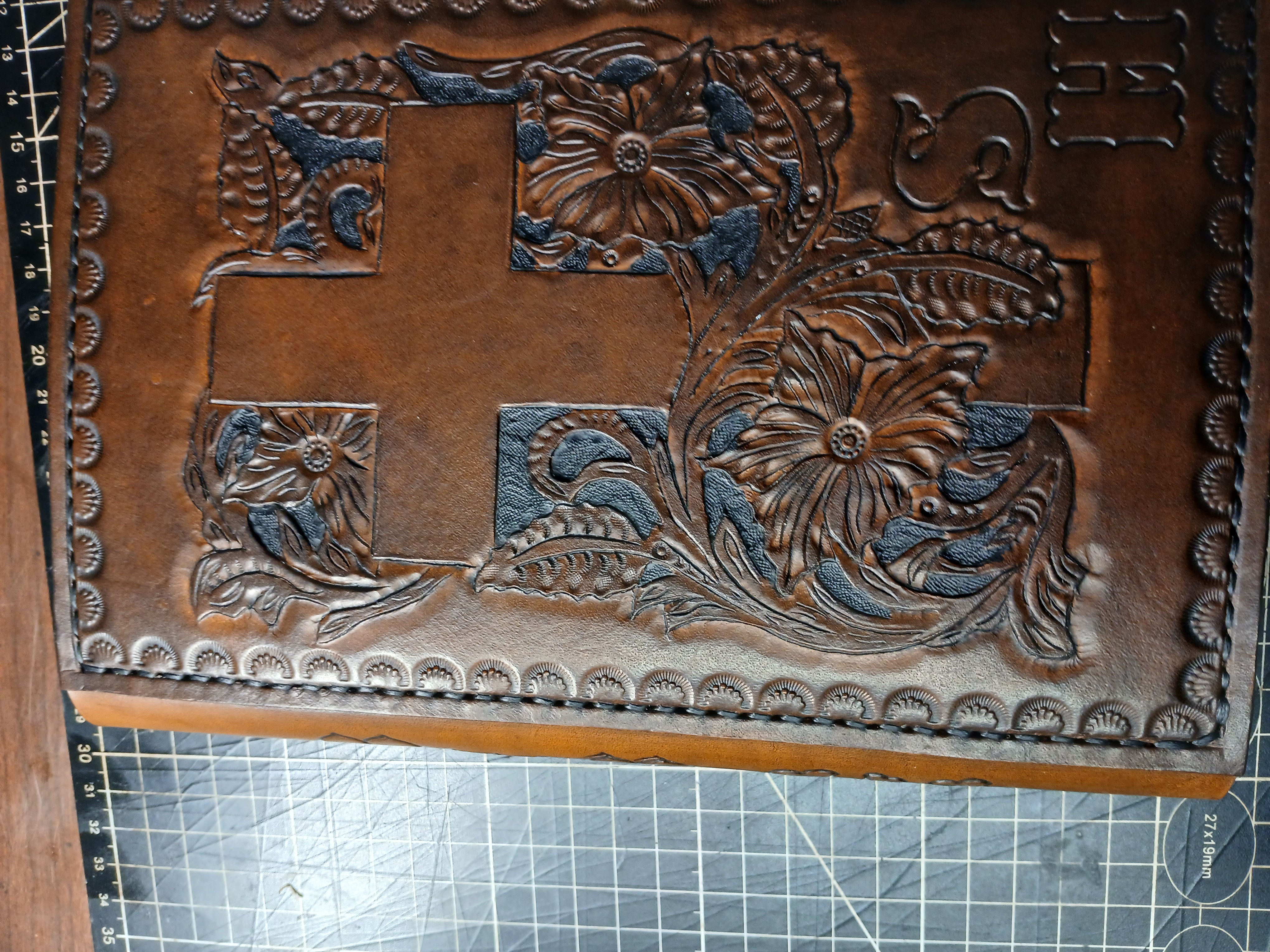 Custom leather book covers. Bible, scrapbook, notebook, journals etc...