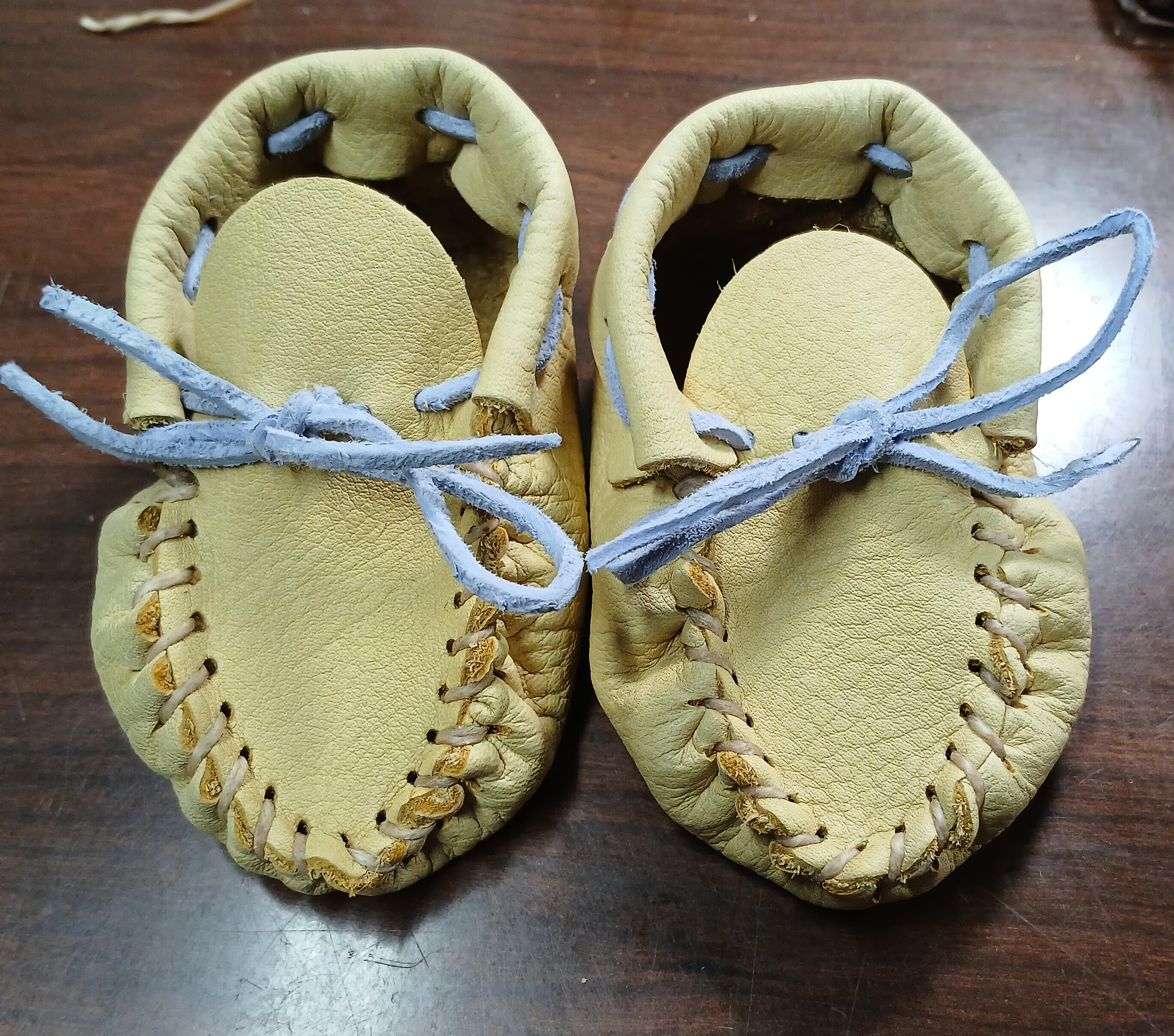 Handmade Baby Moccasins
