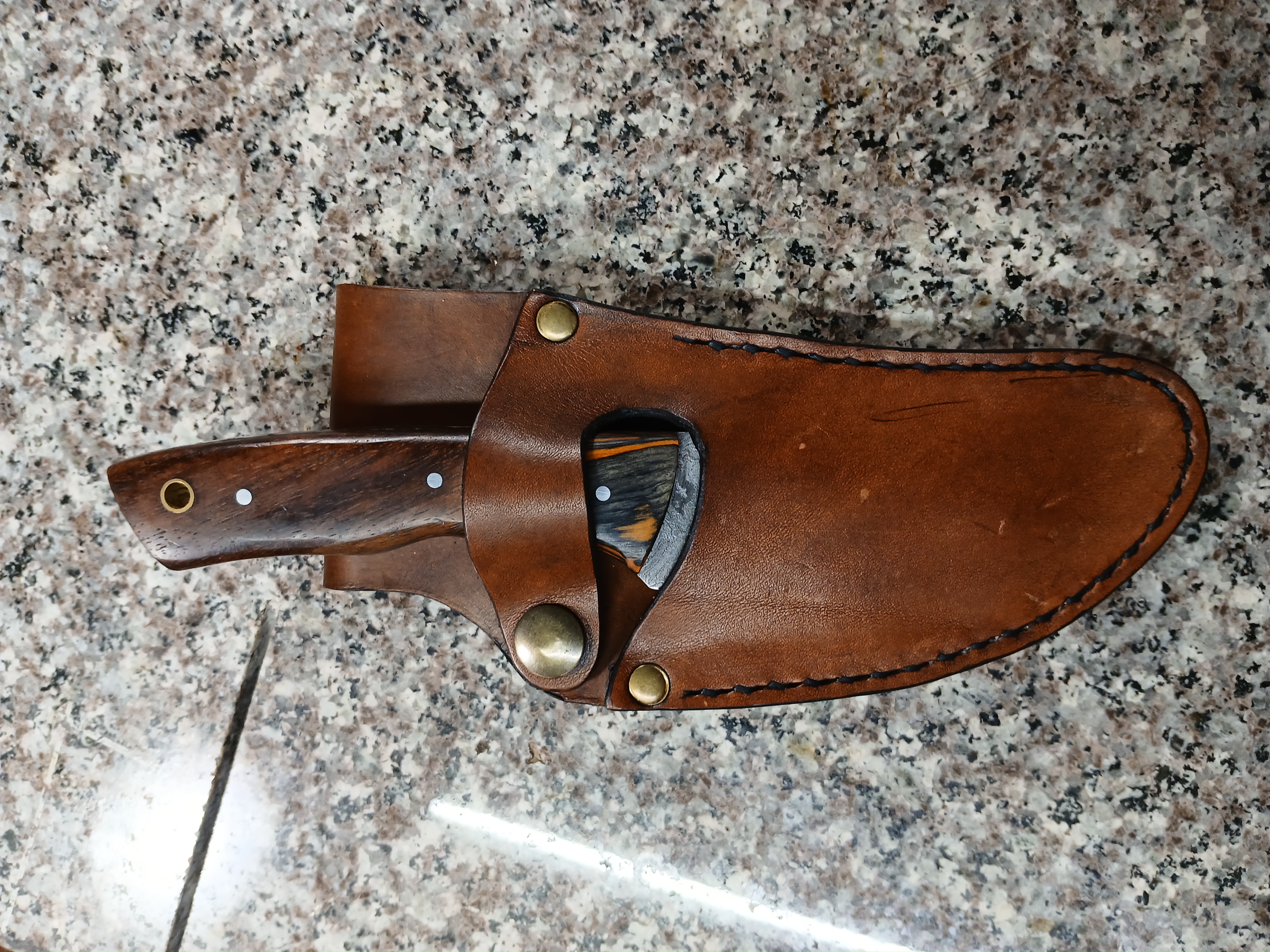Fixed blade knife sheath