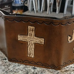 Custom made Tri fold wallet